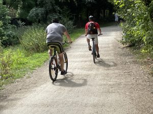 vallée de la Chézine accès Nantes à vélo